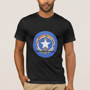 Northern Mariana Roundel quality Flag T-Shirt