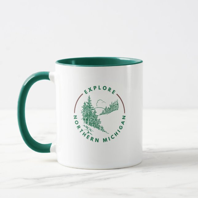 Northern Michigan Coffee Mug (Left)