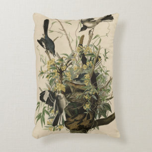 Northern Mocking Bird, Audubon's Birds of America Decorative Cushion