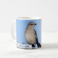 Northern Mockingbird Psalm 40:3 KJV