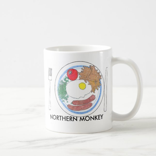NORTHERN MONKEY COFFEE MUG (Right)