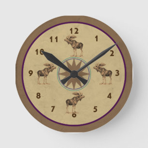 Northern Moose Clock