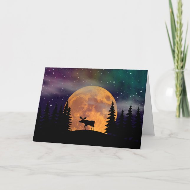 Northern Nights- Northern Lights Card (Front)