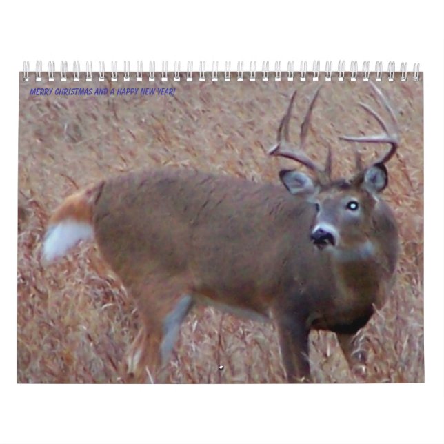 Northern North Dakota Deer Pictures Calendar (Cover)