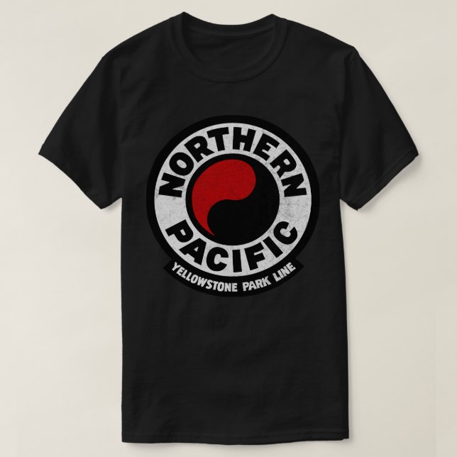 Northern Pacific Railroad T-Shirt (Design Front)