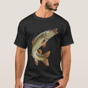Northern Pike Angler Gift for Fisherman Pike Fishi T-Shirt