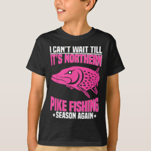 Northern Pike Fisherman Fishing Net Northern Pike T-Shirt