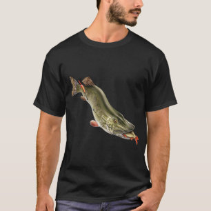 Northern Pike Fishing Fishermen Gift T-Shirt