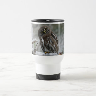 Northern Pygmy Owl Travel Mug