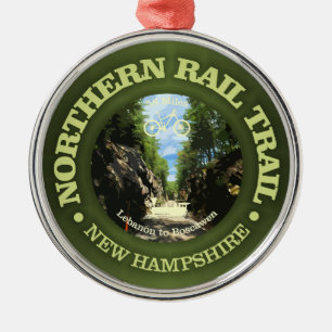 Northern Rail Trail (cycling c) Metal Tree Decoration