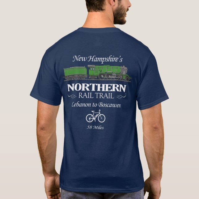 Northern Rail Trail (RT2) T-Shirt (Back)