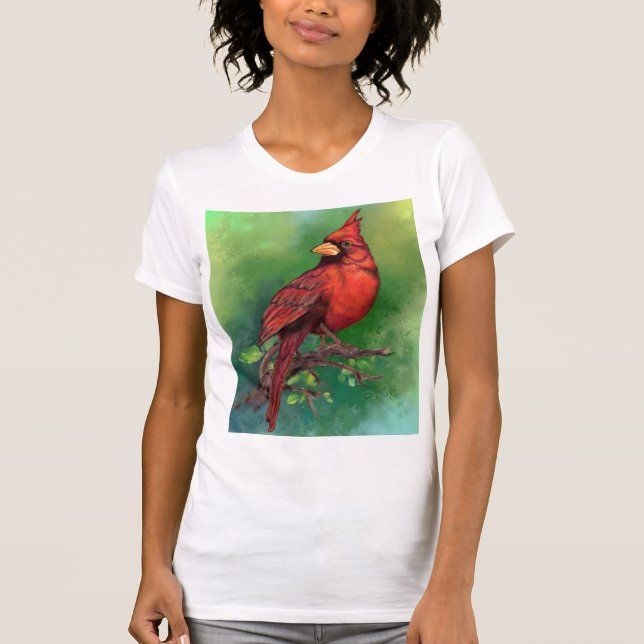 Northern Red Cardinal T-Shirt (Front)