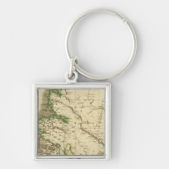 Northern Ross, Cromarty Shires Key Ring (Front)