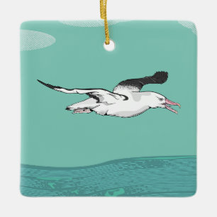 Northern Royal Albatross Toroa Ceramic Ornament