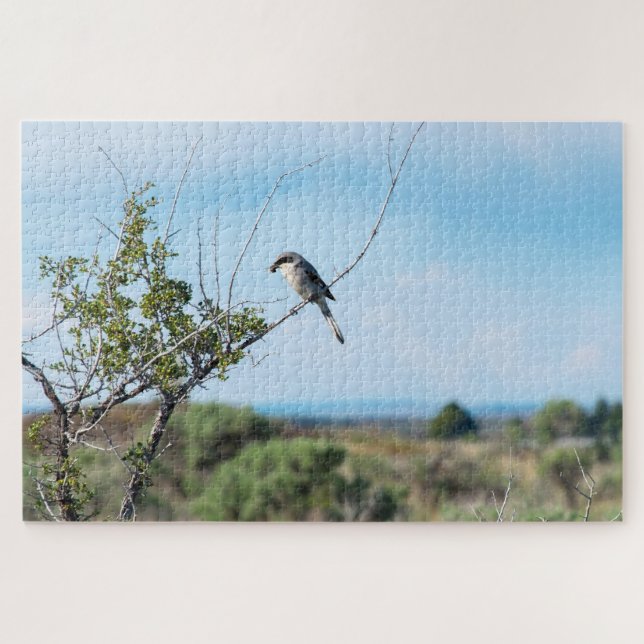 Northern Shrike Jigsaw Puzzle (Horizontal)
