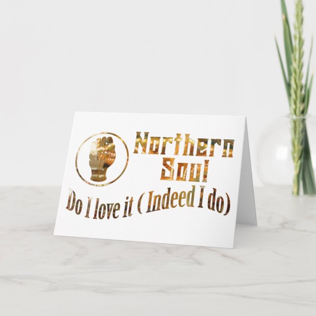 Northern Soul. Do I Love It - Gold Card (Front)