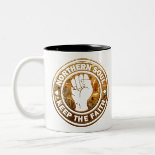 Northern Soul Gold Two-Tone Coffee Mug