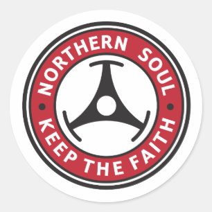 Northern Soul: Keep the Faith Classic Round Sticker
