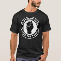Northern Soul Keep The Faith Logo Essential T-Shir