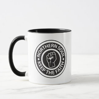 Northern Soul - Keep the Faith logo Mug