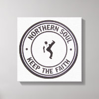 Northern Soul Keep The faith Slogans & Dancer