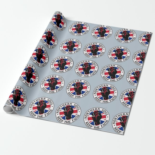 Northern Soul - KTF Wrapping Paper (Unrolled)