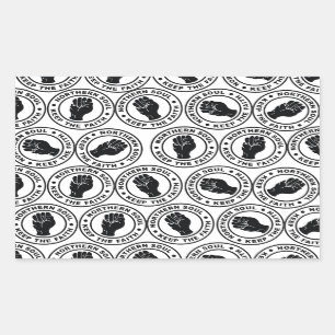 Northern Soul Mini Rectangular Sticker