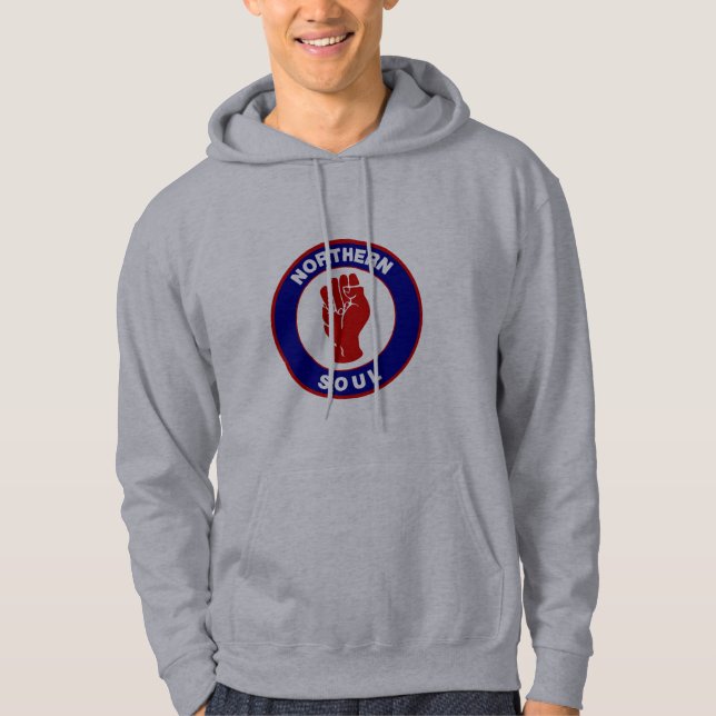 Northern Soul Mod target design Hoodie (Front)