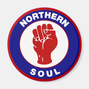 Northern Soul Mod target design Magnet