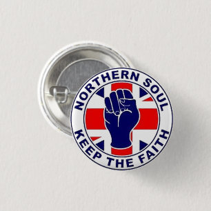 Northern Soul Pin Badge