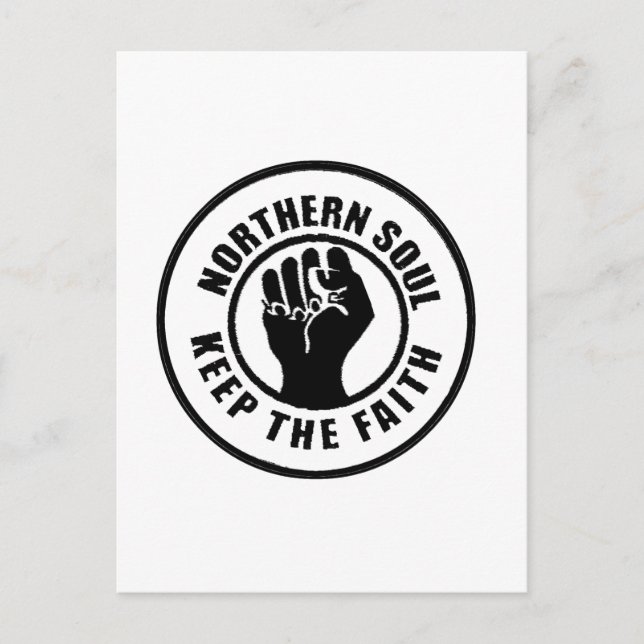 Northern Soul Postcard (Front)