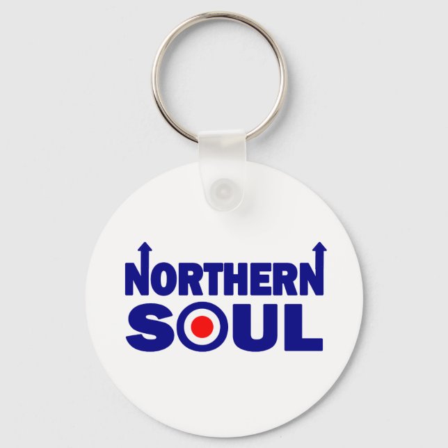 Northern Soul Scooter Mod Key Ring (Front)