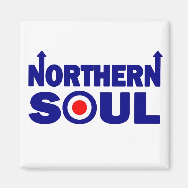 Northern Soul Scooter Mod Magnet (Front)
