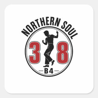 Northern Soul Square Sticker