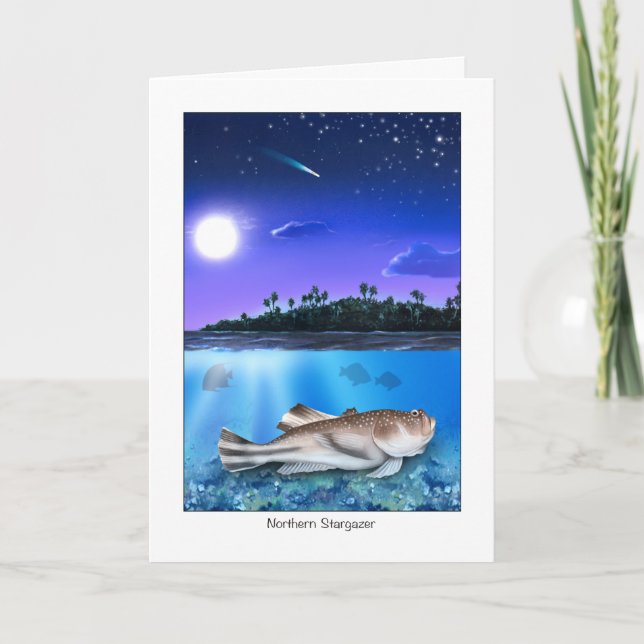 Northern Stargazer Thinking of You Card (Front)