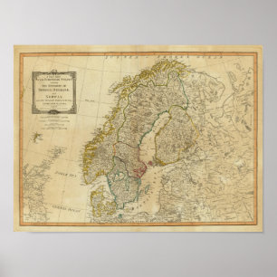 Northern States Scandinavia Poster