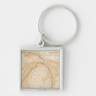 Northern Steamship Company map Key Ring