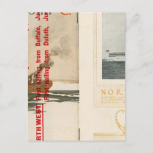 Northern Steamship Company Postcard