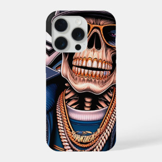 Northern Street King - Urban Skeleton Hip-Hop Grap iPhone 15 Pro Case