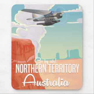 northern territory Australia travel cartoon Mouse Mat