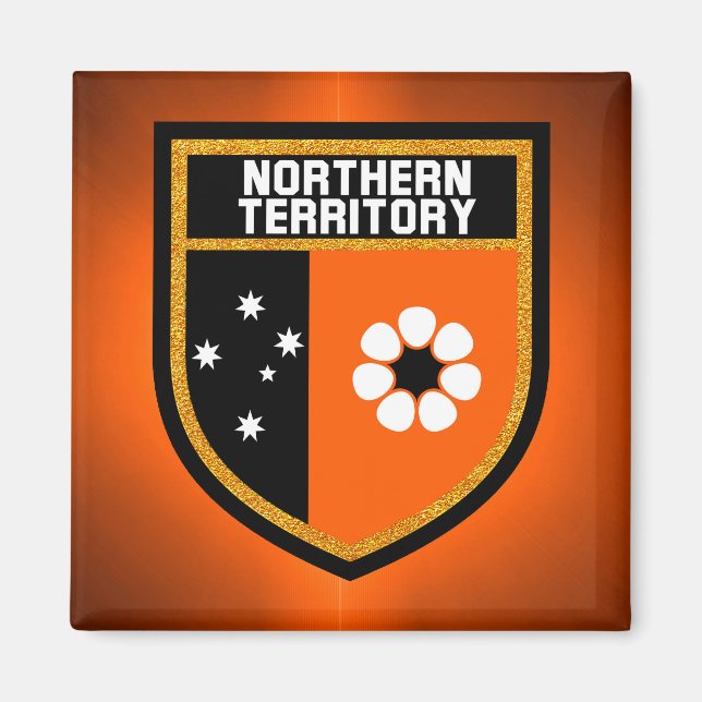 Northern Territory  Flag Magnet (Front)