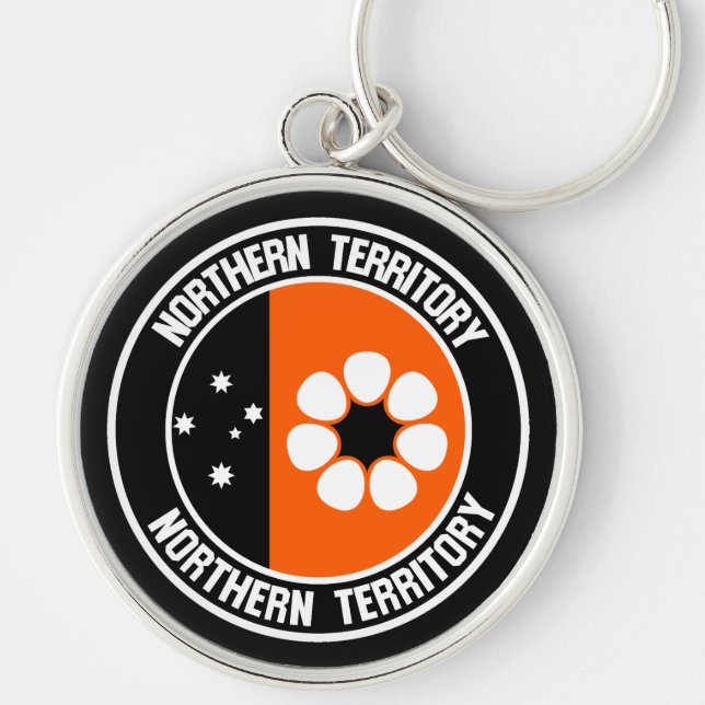 Northern Territory Round Emblem Key Ring (Front)