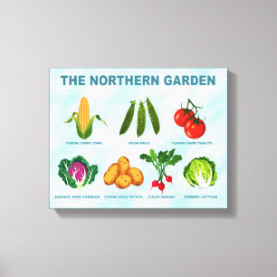 Northern Vegetable Garden Canvas Print