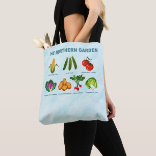 Northern Vegetable Garden Tote Bag