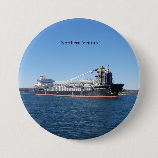 Northern Venture button (Front)
