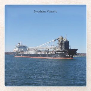 Northern Venture glass coaster