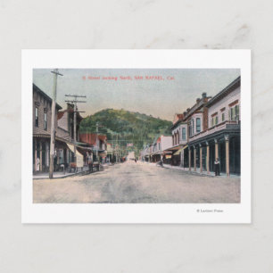 Northern View from B StreetSan Rafael, CA Postcard