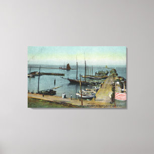 Northern View from East Harbour Canvas Print