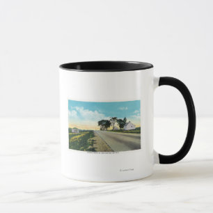 Northern View of Saratoga Battlefield Mug