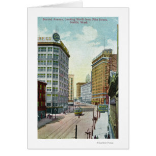Northern View of Second Ave from Pike Street